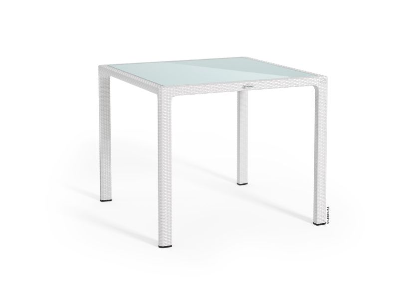 Small Dining Table - Glass Top Small Dining Table - Glass Top